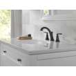 3532LF-BLMPU Woodhurst Two Handle Widespread Bathroom Faucet, Matte Black