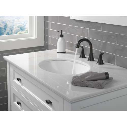 3533LF-BLMPU Kayra Two Handle Widespread Bathroom Faucet, Matte Black
