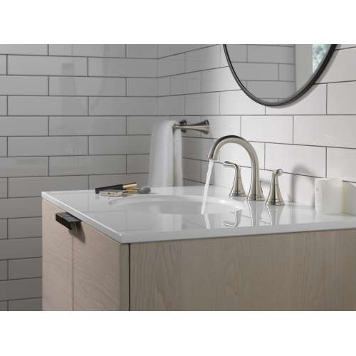 3533LF-SSMPU Kayra Two Handle Widespread Bathroom Faucet, Stainless