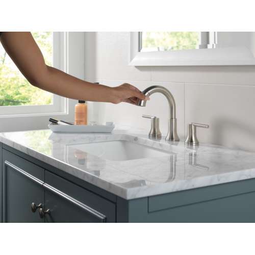 3559-SSPD-DST Trinsic Two Handle Widespread Pull Down Bathroom Faucet, Stainless