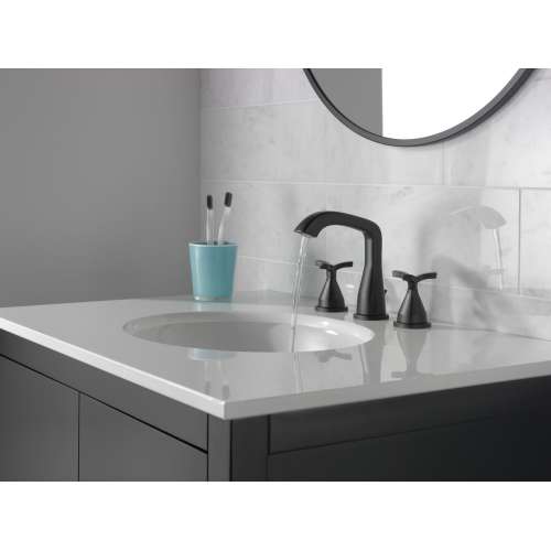 357766-BLMPU-DST Stryke Widespread Faucet, Matte Black