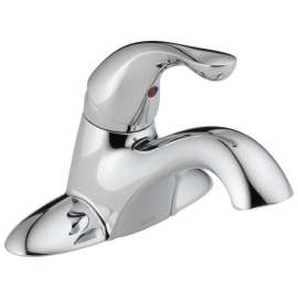 520-GPM-DST Classic Single Handle Centerset Bathroom Faucet, Chrome