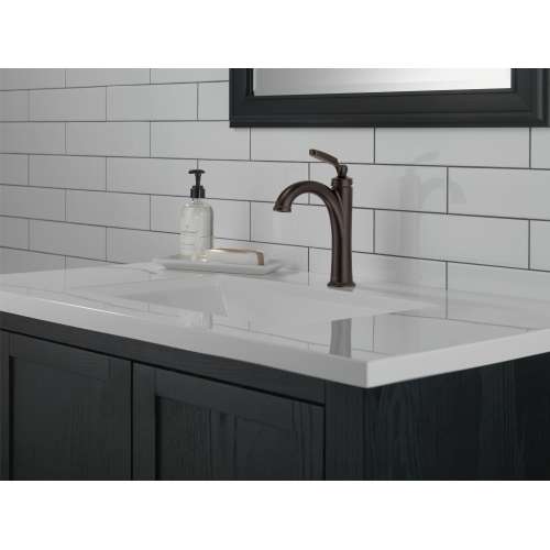 532-RBMPU-DST Woodhurst Single Handle Bathroom Faucet, Venetian Bronze