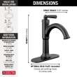 535-BLMPU-DST SAYLOR Single Handle Bathroom Faucet