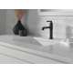 536-BLMPU-DST SAYLOR Single Handle Bathroom Faucet, Matte Black