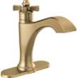 557-CZMPU-DST Dorval Single Handle Bathroom Faucet, Champagne Bronze