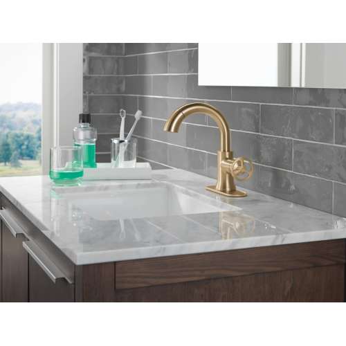 558HAR-CZPD-DST Trinsic Single Handle Pull Down Bathroom Faucet, Champagne Bronze