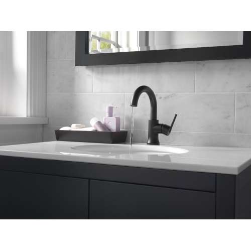 559HAR-BL-DST Trinsic Single Handle Bathroom Faucet, Matte Black