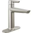 571-SS-PR-LPU-DST Galeon Single Handle Bathroom Faucet, Lumicoat Stainless