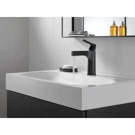 574-BLMPU-DST Zura Single Handle Bathroom Faucet