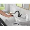 577-BLPD-DST Stryke Single Handle Pull Down Bathroom Faucet, Matte Black