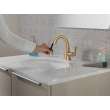 577-CZPD-PR-DST Stryke Single Handle Pull Down Bathroom Faucet, Lumicoat Champagne Bronze