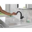 5776-BLPD-DST Stryke Single Handle Pull Down Bathroom Faucet, Matte Black