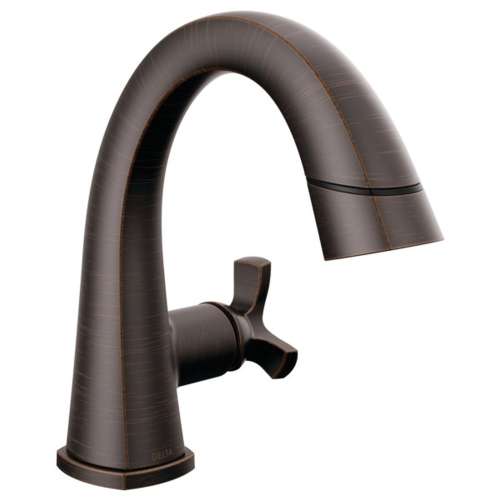 5776-RBPD-DST Stryke Single Handle Pull Down Bathroom Faucet, Venetian Bronze