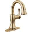 597-CZPD-DST Cassidy Single Handle Pull Down Bathroom Faucet, Champagne Bronze