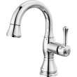 597-PD-DST Cassidy Single Handle Pull Down Bathroom Faucet, Chrome