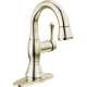 597-PNPD-DST Cassidy Single Handle Pull Down Bathroom Faucet, Polished Nickel