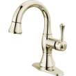 597-PNPD-DST Cassidy Single Handle Pull Down Bathroom Faucet, Polished Nickel