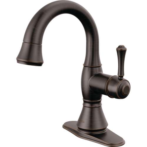 597-RBPD-DST Cassidy Single Handle Pull Down Bathroom Faucet, Venetian Bronze