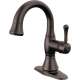 597-RBPD-DST Cassidy Single Handle Pull Down Bathroom Faucet, Venetian Bronze