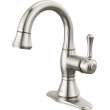 597-SSPD-DST Cassidy Single Handle Pull Down Bathroom Faucet, Stainless