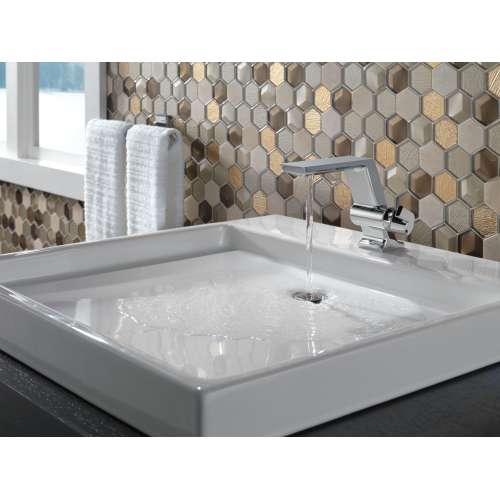 599-PN-PR-MPU-DST Pivotal Single Handle Bathroom Faucet, Lumicoat Polished Nickel