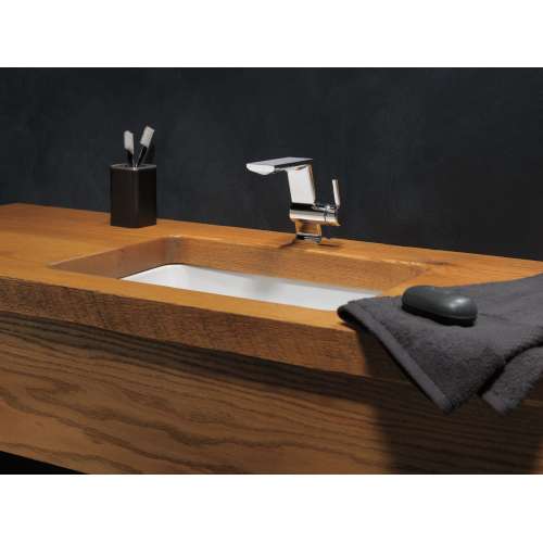 599-PR-MPU-DST Pivotal Single Handle Bathroom Faucet, Lumicoat Chrome