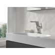 699-SS-PR-DST Pivotal Single Handle Mid-Height Vessel Bathroom Faucet, Lumicoat Stainless