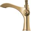 856-CZ-DST Dorval Two Handle Single Hole Monoblock Bathroom Faucet, Champagne Bronze