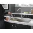 9110-AR-DST Westville Single Handle Pull Down Kitchen Faucet, Arctic Stainless