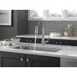 9110-AR-DST Westville Single Handle Pull Down Kitchen Faucet, Arctic Stainless