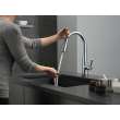 9113TV-AR-DST Essa VoiceIQ Single Handle Pull Down Faucet with Touch2O Technology, Arctic Stainless