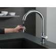9159-ARLS-DST Trinsic Single Handle Pull Down Kitchen Limited Swivel, Arctic Stainless