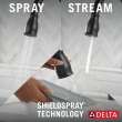 9178-BL-DST Leland Single Handle Pull Down Kitchen Faucet with ShieldSpray Technology, Matte Black
