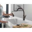 9179-RB-DST Coranto Single Handle Pull Down Kitchen Faucet, Venetian Bronze