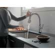 9179T-AR-DST Coranto Single Handle Pull Down Kitchen Faucet with Touch2O Technology, Arctic Stainless