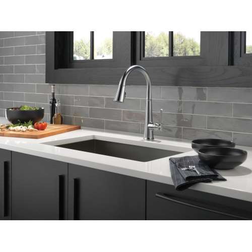 9182-AR-PR-DST Emmeline Single Handle Pull Down Kitchen Faucet