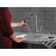9982-PR-DST Emmeline Single Handle Pull Down Bar or Prep Faucet, Lumicoat Chrome