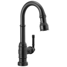 9990T-BL-DST Broderick Single Handle Pull Down Bar or Prep Faucet with Touch2O Technology