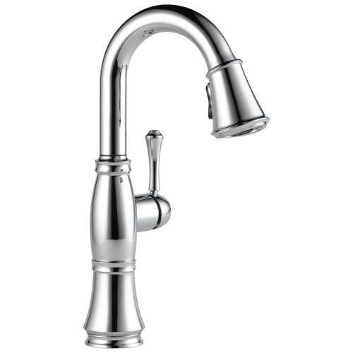 9997-CZ-PR-DST Cassidy Single Handle Pull Down Bar or Prep Faucet, Lumicoat Champagne Bronze
