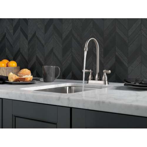 B28911LF-SS Foundations Two Handle Bar or Prep Faucet, Stainless