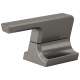H299KSPR Pivotal Handle 2L Bathroom, Lumicoat Black Stainless