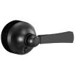 H566BL Dorval Handle 1L Volume FM Tub Filler 14S, Matte Black