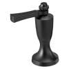 H568BL Dorval Handle 1L-Roman Tub and WM Tub Filler, Matte Black