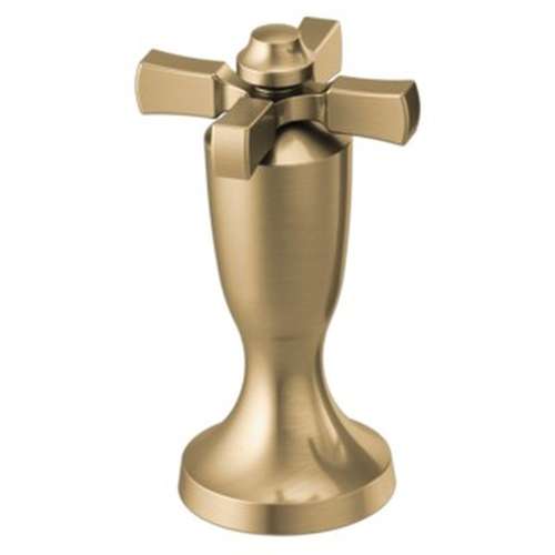 H570CZ Dorval Handle 1C-Roman Tub and WM Tub Filler, Champagne Bronze