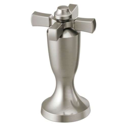 H570SS Dorval Handle 1C-Roman Tub and WM Tub Filler, Stainless