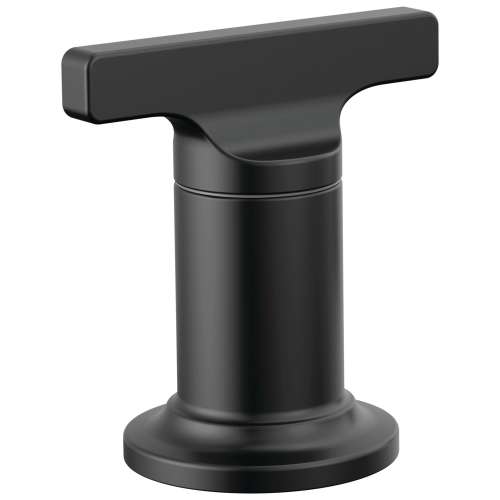 H590BL Tetra Roman Tub Handles T Lever, Matte Black
