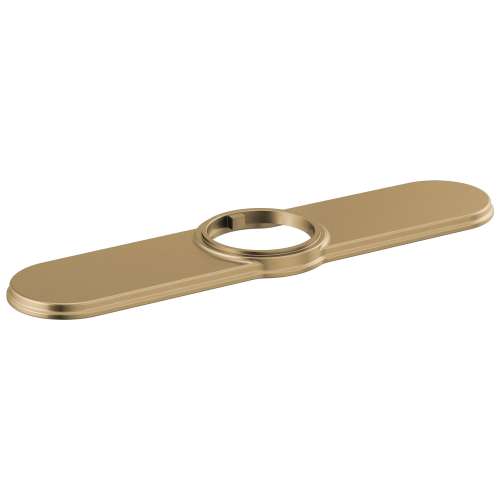 RP100845CZ Broderick Escutcheon Pulldown, Champagne Bronze