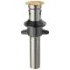 RP101630CZ Other Metal Push Pop with Overflow, Champagne Bronze