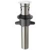 RP101630PC Other Metal Push Pop with Overflow, Chrome